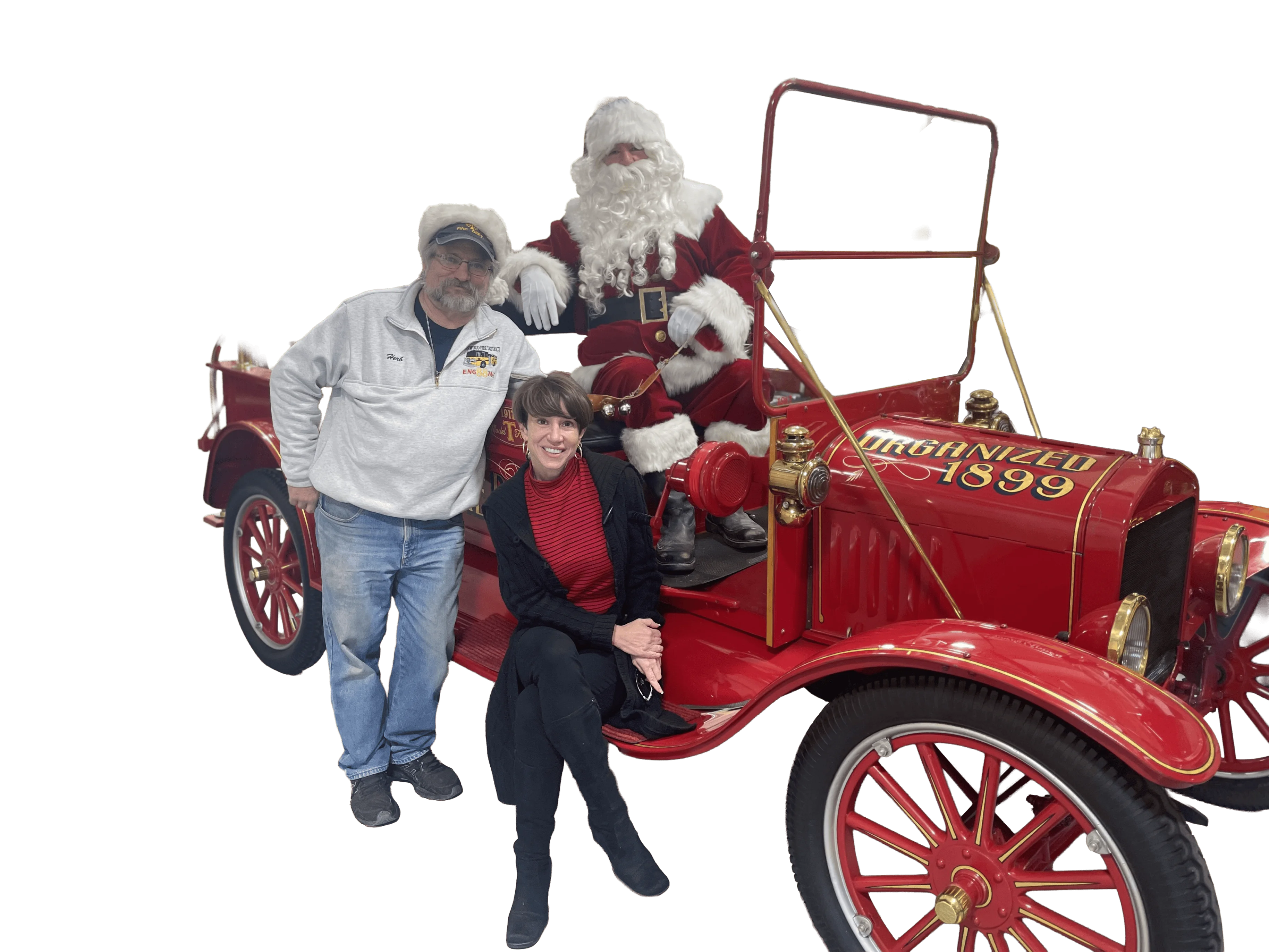 Thornwood Fire Department Santa event