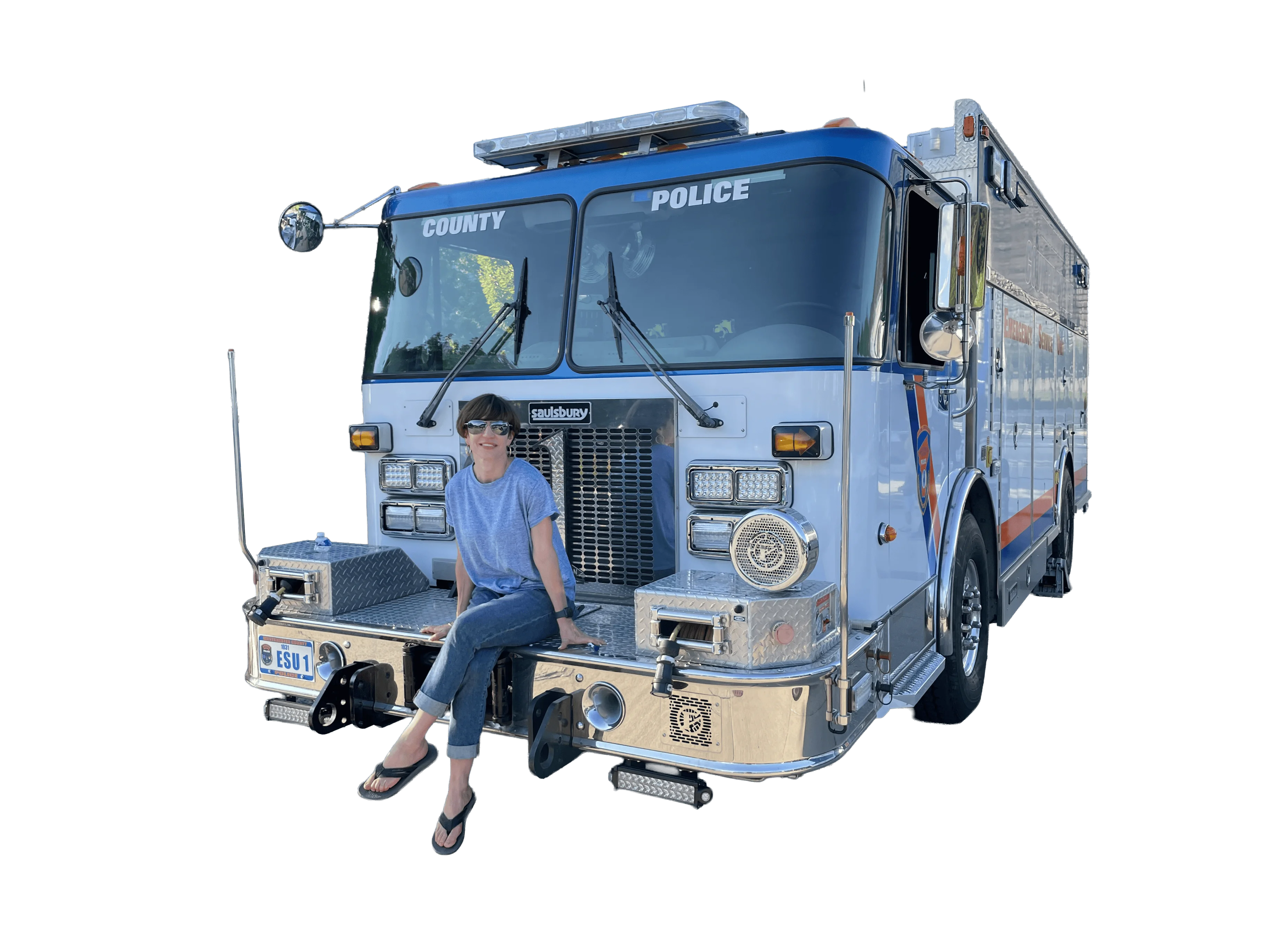 Westchester County PD rescue truck