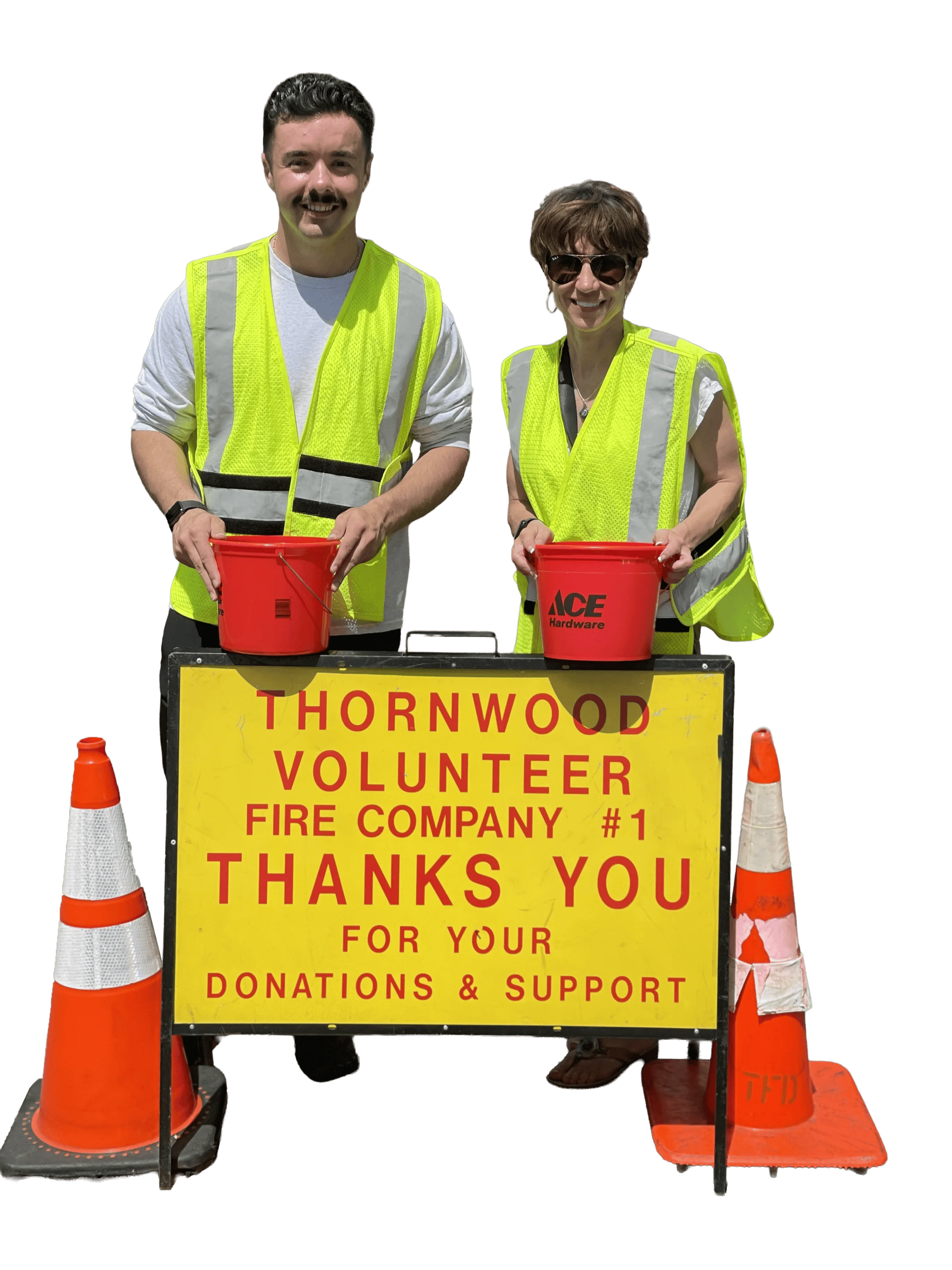 Thornwood Fire Department coin drop fundraiser