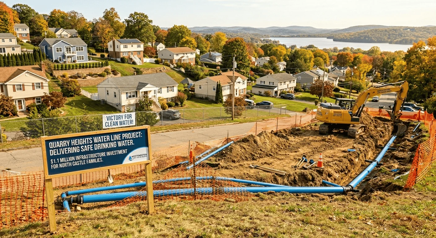 Quarry Heights water infrastructure project